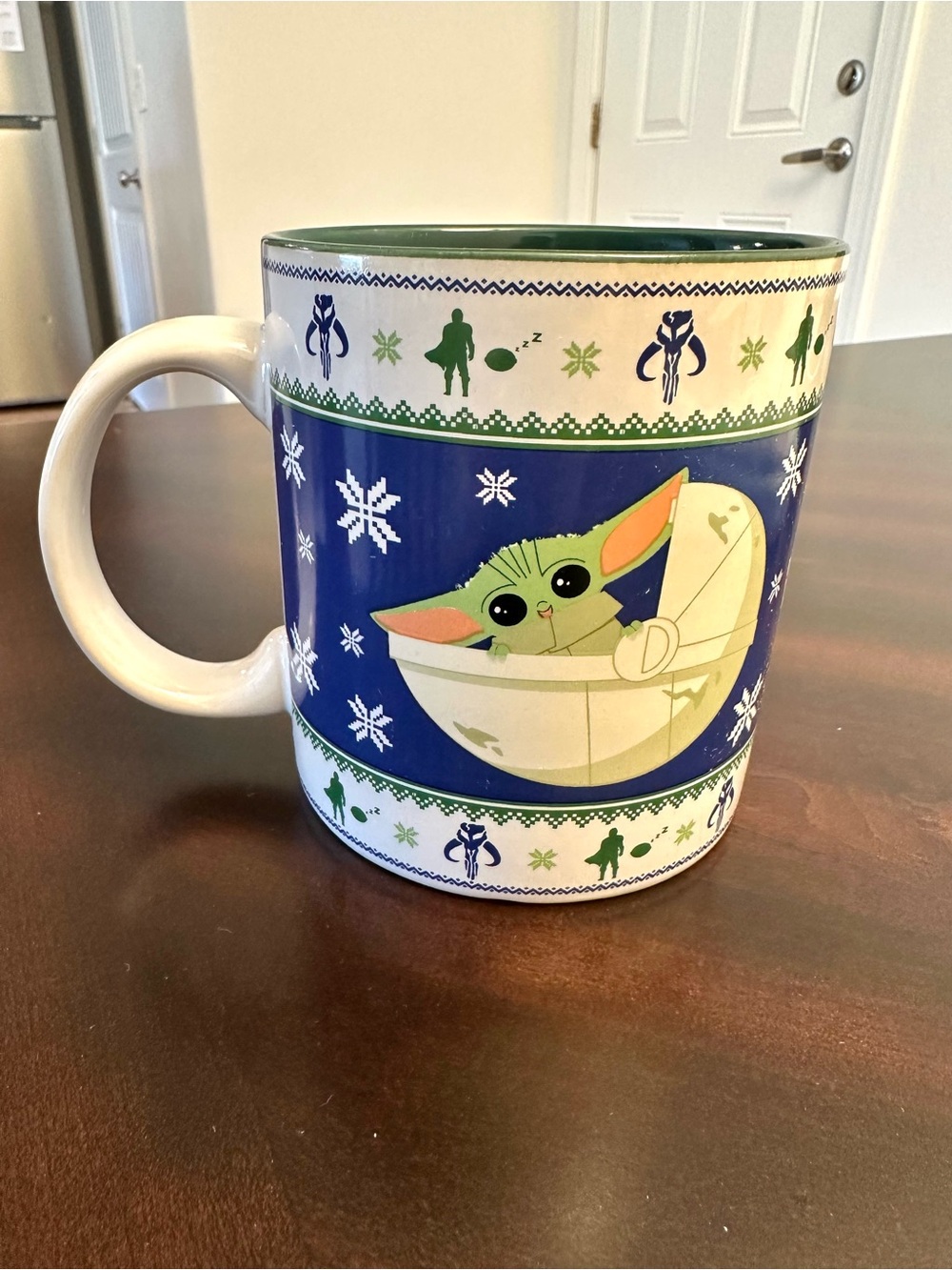 Star Wars Grogu 20 Ounce Mug - Blue & Green